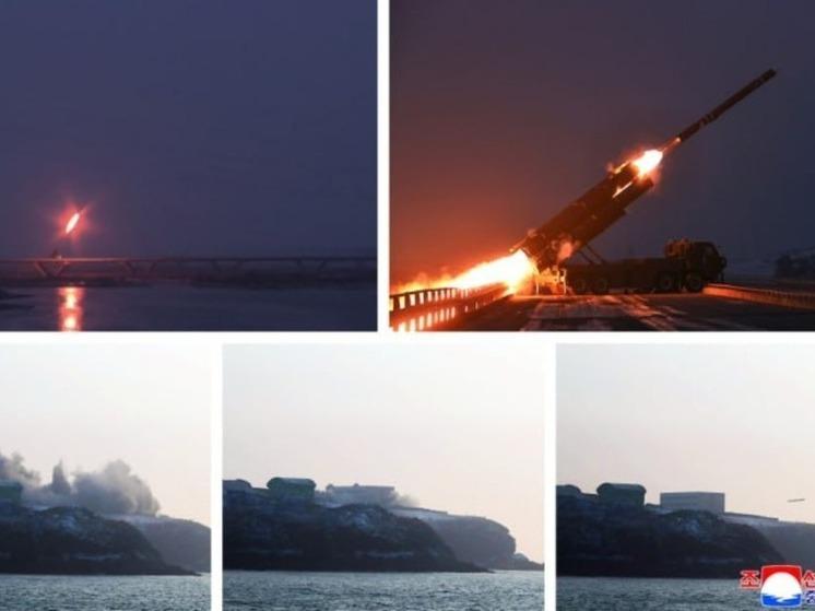 Ким Чен Ын инспектировал запуск стратегических крылатых ракет Ким Чен Ын инспектировал запуск стратегических крылатых ракет