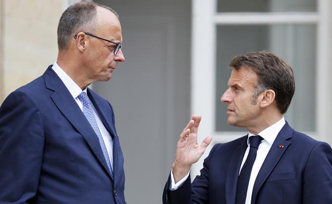 СМИ сообщили о ссоре Мерца и Макрона из-за Путина СМИ сообщили о ссоре Мерца и Макрона из-за Путина