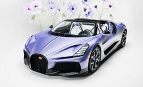 Bugatti W16 Mistral Caroline: цветочное совершенство