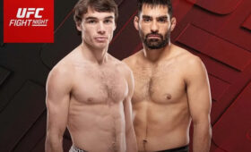 Райли продлил победную серию, одолев Асвелла на турнире UFC в Лондоне