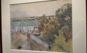 В Пушкинском показали картину Гончаровой из коллекции Рихтера