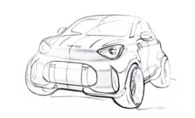 Кроху smart #2 показали на официальных изображениях