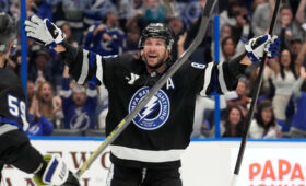 Кучеров забил «Монреалю» по-бобровски: это первый гол лидера «Тампы» с 2023 года