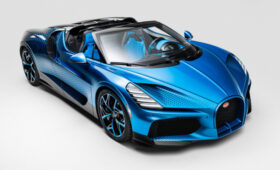 Bugatti оформила родстер W16 Mistral в стиле стрекозы