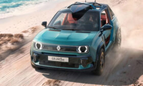 Электромобиль Renault 4 превратился в пляжный кроссовер