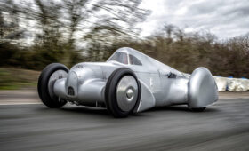 Компания Audi воссоздала рекордный автомобиль Auto Union Lucca 1935 года