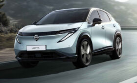 Обновленный кроссовер Nissan Ariya добрался до Европы