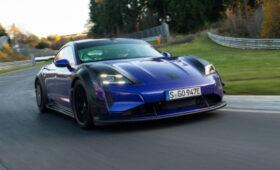 Porsche Taycan Turbo GT MR: новый электрорекорд Нюрбургринга